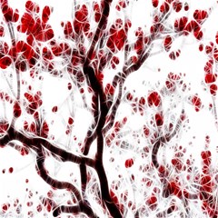 tree art artistic abstract background