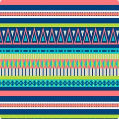 aztec triangle chevron wave plaid circle color rainbow