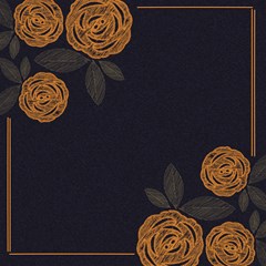 floral roses seamless pattern vector background