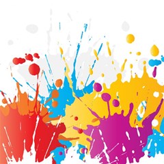 abstract background of brightly coloured paint splats 1048 2575