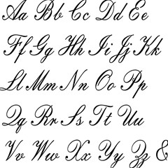 alphabet embassy font