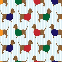 dachshund dog cartoon art