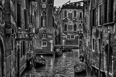 venice italy gondola boat canal