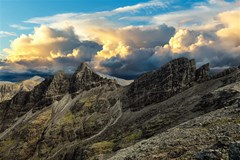 landscape clouds scenic scenery