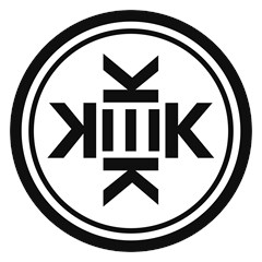 logo kekistan circle black and white