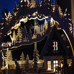 christmas advent candle arches