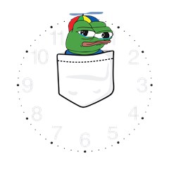 apu pocket crying clock