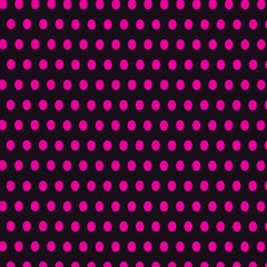 pink black polka dots