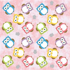 owl bird cute pattern background