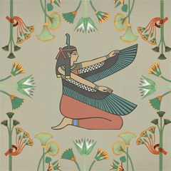 egyptian woman wings design