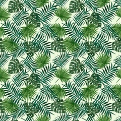 leaves tropical wallpaper foliage