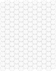 hexagon geometric shape