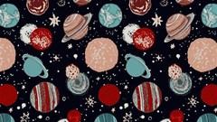 space galaxy pattern