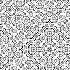 black and white baroque ornate print pattern