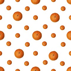 tangerines photo motif pattern design