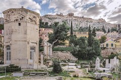 roman agora athens greece