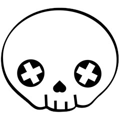 cute skulls