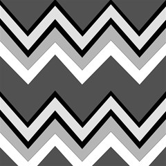 chevron gray print