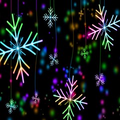 snowflakes lights