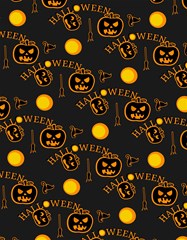 halloween background pattern