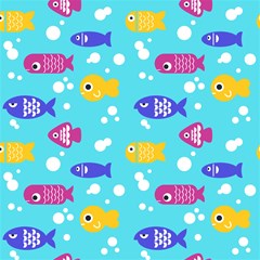 fish graphic seamless pattern