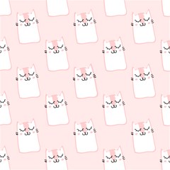 pattern pink cute sweet fur cats