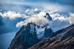 southermost andes mountains landscape ushuaia argentina