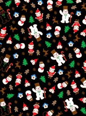 christmas santa claus pattern