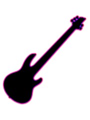 bass purplepink