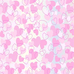 valentine background hearts bokeh