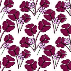 flowers pattern background nature