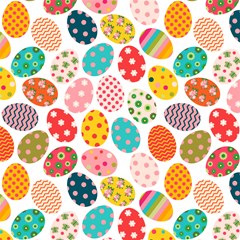 easter eggs pattern