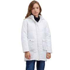 Kids  Hooded Longline Puffer Jacket Icon