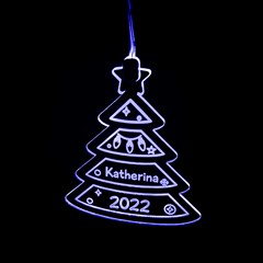 LED Acrylic Ornament Icon