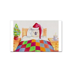 Santa In Bed  10 Pack Sticker (rectangle) by Koalasandkangasplus