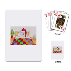 Santa In Bed  Standard Playing Cards