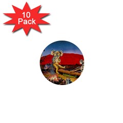 Uluru  10 Pack Mini Button (round)