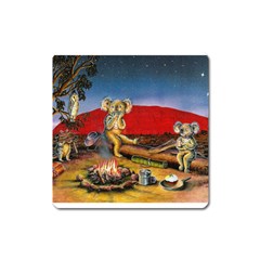 Uluru  Large Sticker Magnet (square)