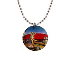 Uluru  Mini Button Necklace