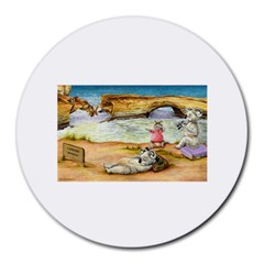 London Bridge  8  Mouse Pad (round) by Koalasandkangasplus