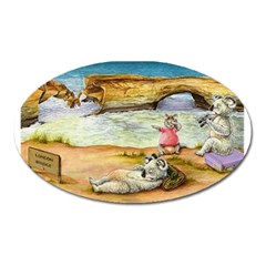 London Bridge  Large Sticker Magnet (oval)