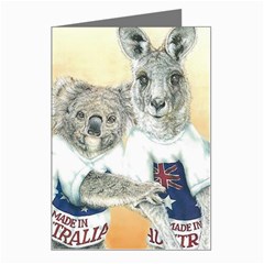 Kanga Koala Team 8 Pack Large Greeting Card by Koalasandkangasplus