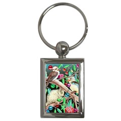 Christmas Kooka  Key Chain (rectangle) by Koalasandkangasplus