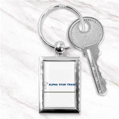 Alpha Star Key Chain (rectangle)