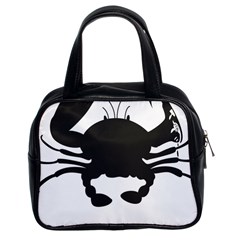 Cape Cod Crab Twin-sided Satched Handbag by PatDaly718