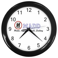 Madd Black Wall Clock