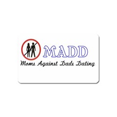 Madd Name Card Sticker Magnet