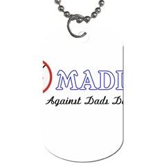 Madd Single-sided Dog Tag by OrbTees