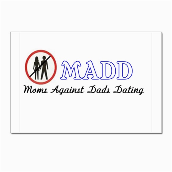 Madd 10 Pack Small Postcard