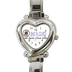 Madd Classic Elegant Ladies Watch (heart) by OrbTees